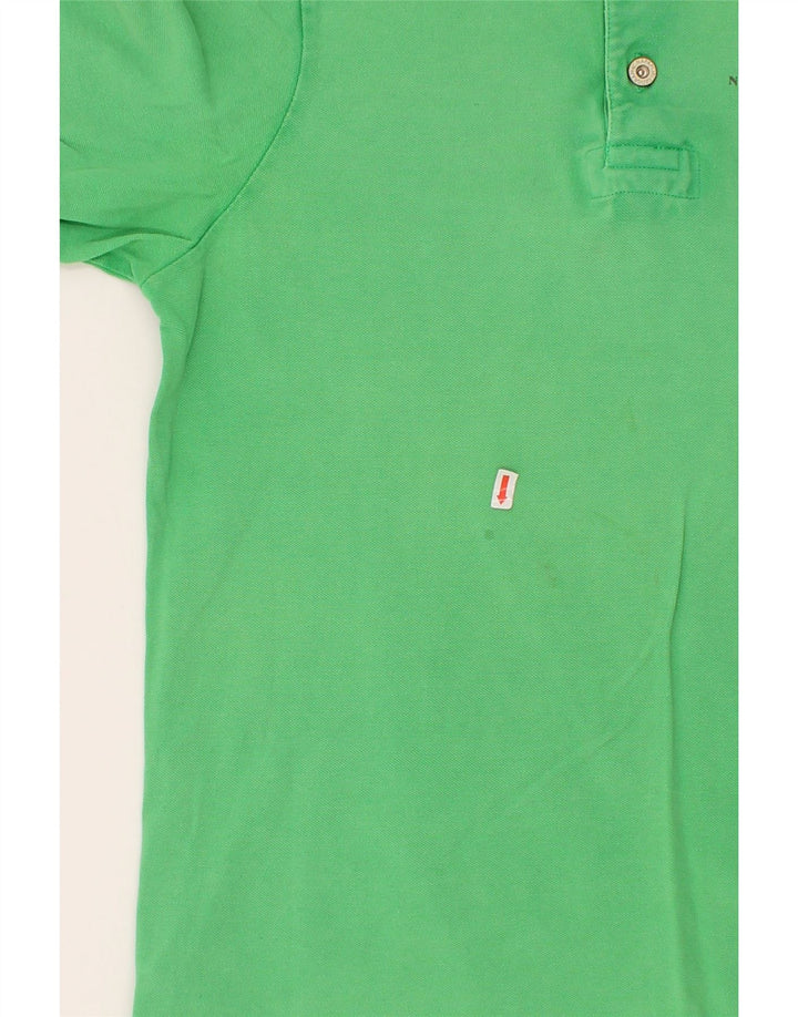 NAPAPIJRI Mens Polo Shirt Small Green Vintage Napapijri and Second-Hand Napapijri from Messina Hembry 