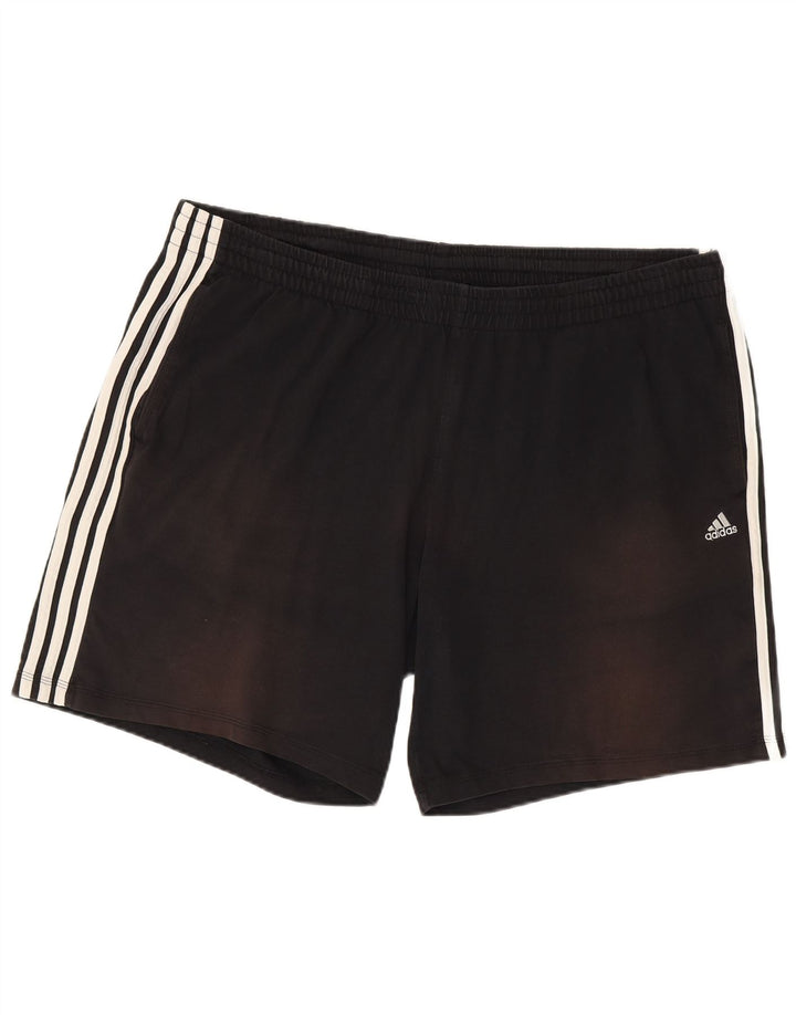 ADIDAS Sportshorts til mænd 2XL sort bomuld