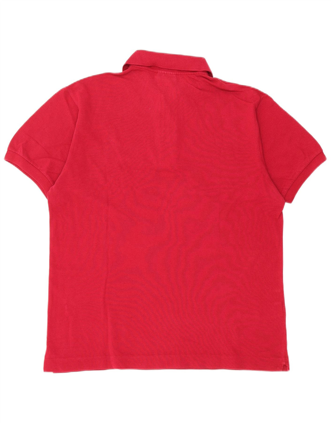 Lacoste herre poloshirt størrelse 4 Medium rød bomuld