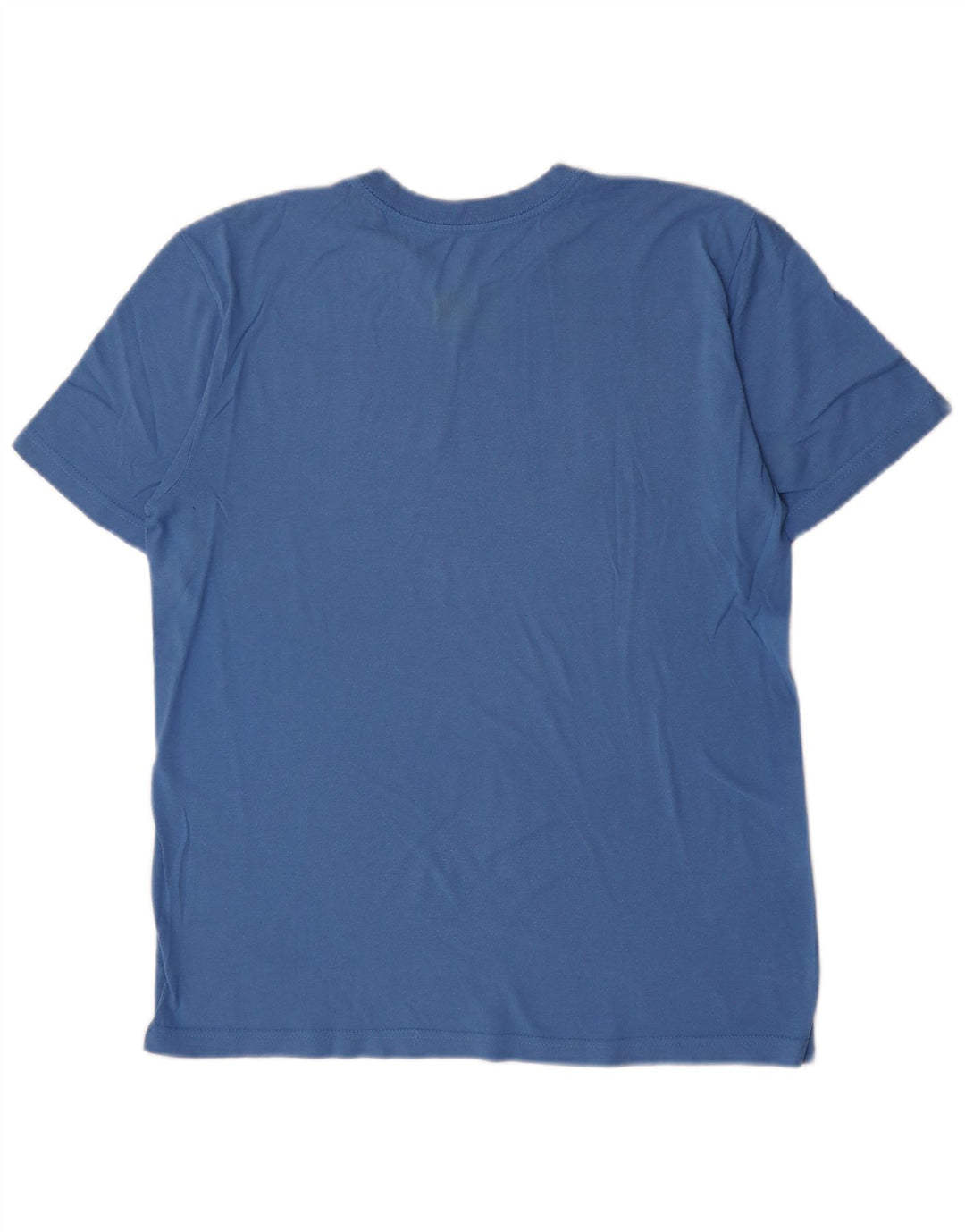 Nike Herre Standard Fit Grafisk T-shirt Top Medium Blå Bomuld