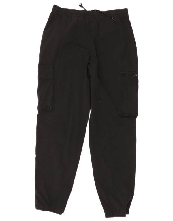 Ellesse Womens Cargo Træningsdragt Bukser Joggers UK 8 Small Black Nylon