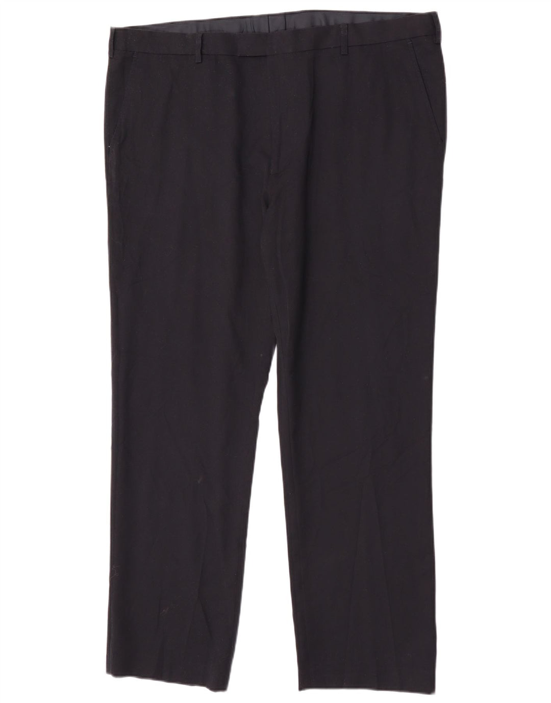 Marks & Spencer Herre Regular Fit Suit Bukser W42 L31 Marineblå polyester