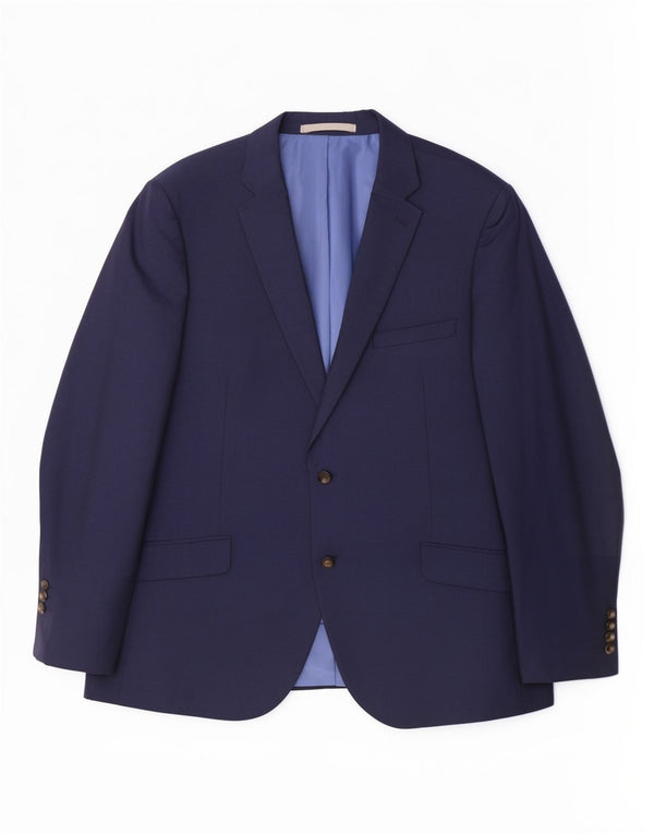 Marks & Spencer Herre 2-knaps blazerjakke UK 44 XL Navy Blue Classic
