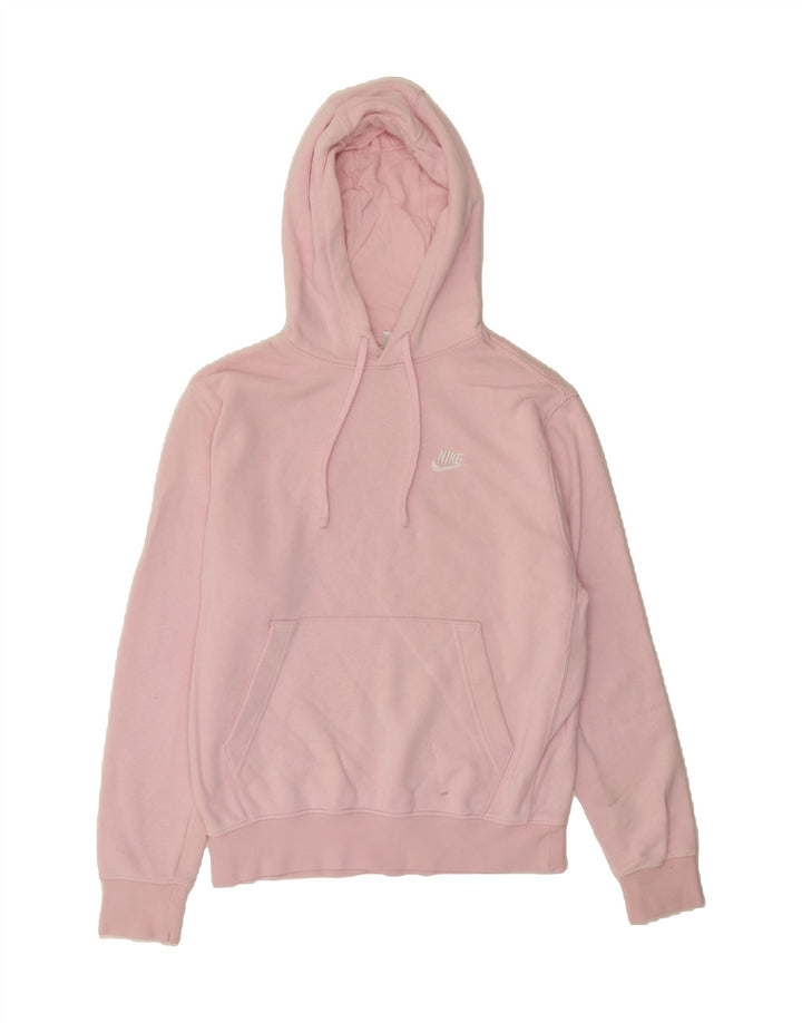 NIKE Mens Hoodie Jumper Small Pink Cotton Vintage Nike and Second-Hand Nike from Messina Hembry 