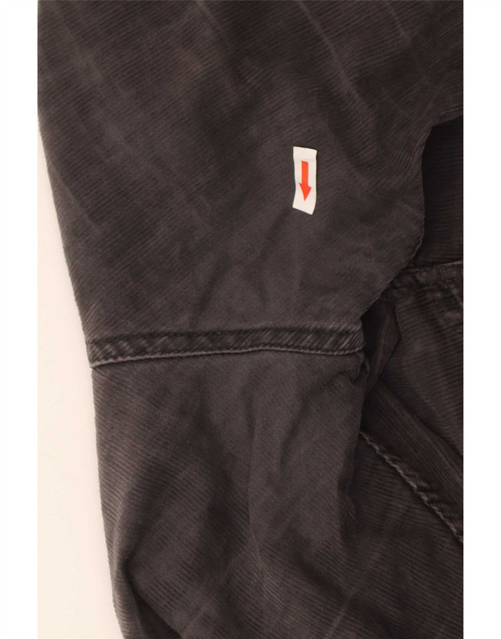 Paul Smith Herre Bootcut fløjlsbukser W32 L31 Grå bomuld