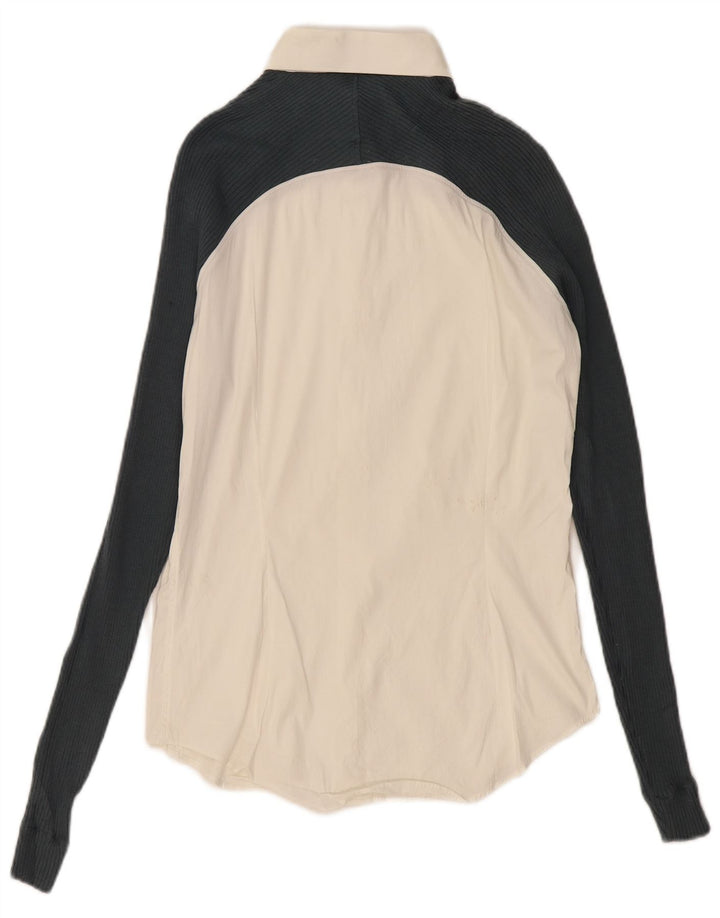 Emporio Armani herreskjorte str. 39 15 1/2 Medium White Colourblock