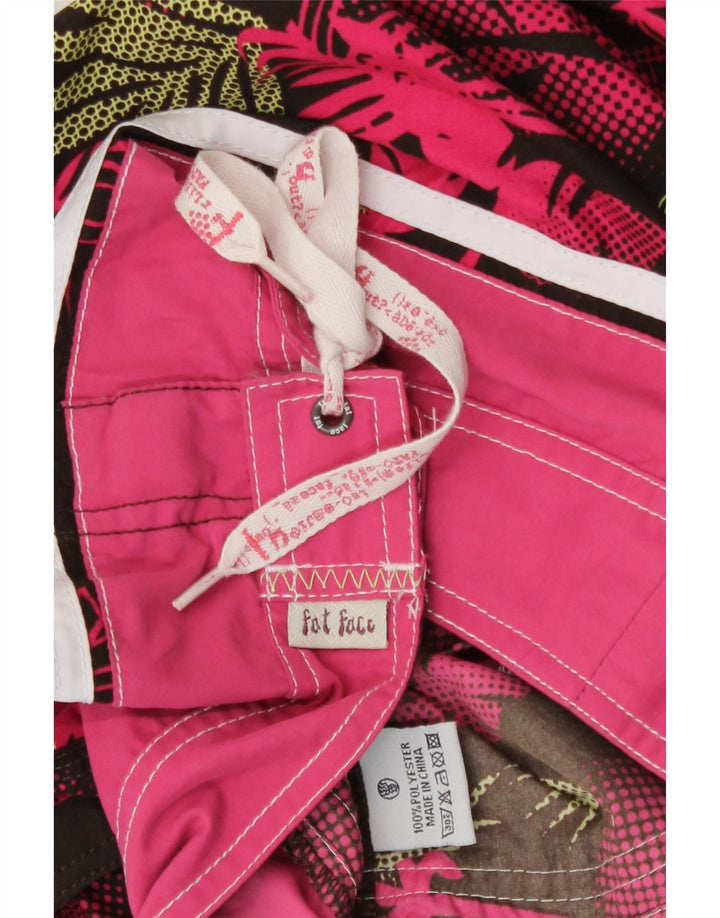 Fat Face Herre svømmeshorts Medium W32 L12 Pink Floral Polyester Beach