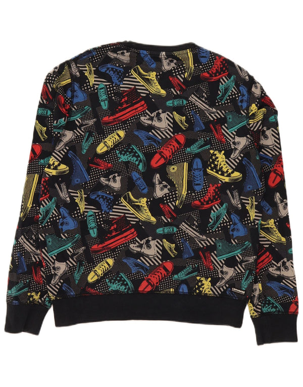 Converse grafisk sweatshirt til mænd Medium flerfarvet bomuld