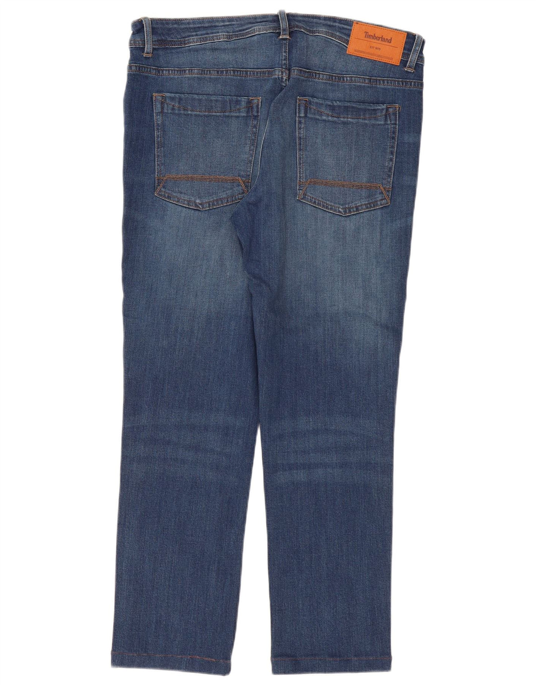 Timberland lige jeans til kvinder W36 L29 blå bomuld