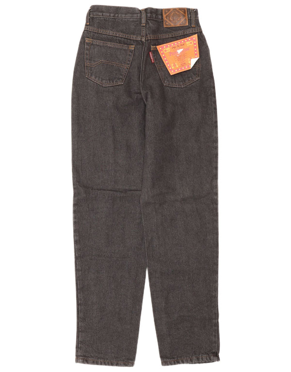 Pepperino piger tilspidsede højtaljede jeans 15-16 år W26 L32 sort bomuld
