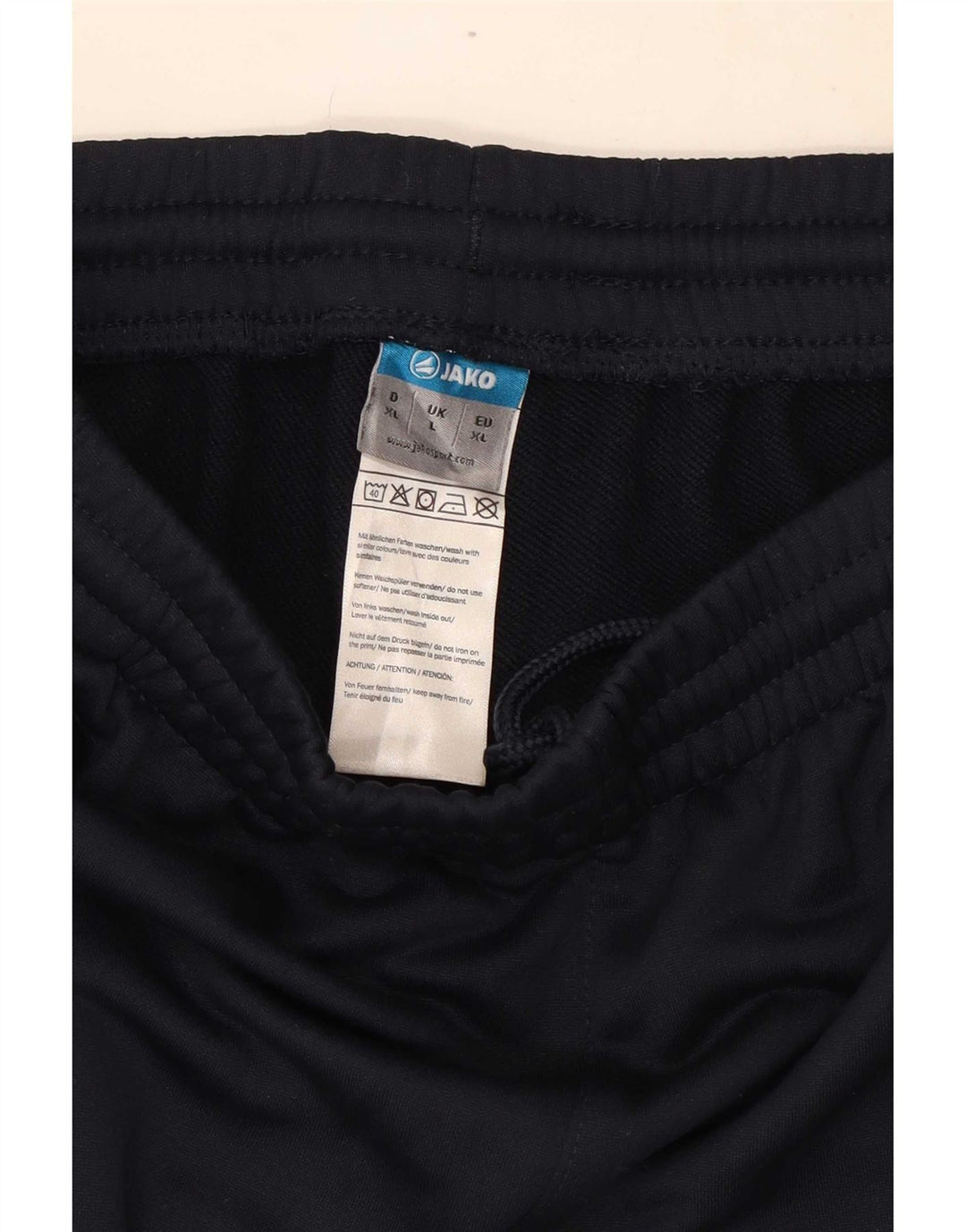Jako Herre træningsdragt Bukser Large Navy Blue Polyester