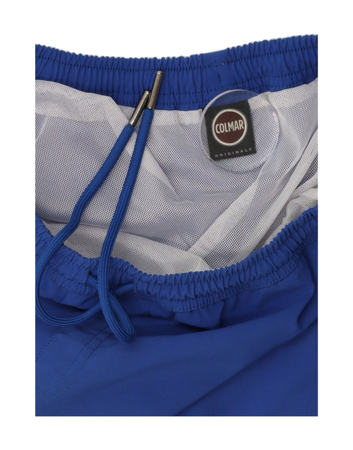 COLMAR Mens Swimming Shorts Medium  Blue Vintage Colmar and Second-Hand Colmar from Messina Hembry 