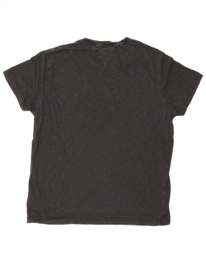 TOMMY HILFIGER T-shirt top til mænd, stor grå bomuld