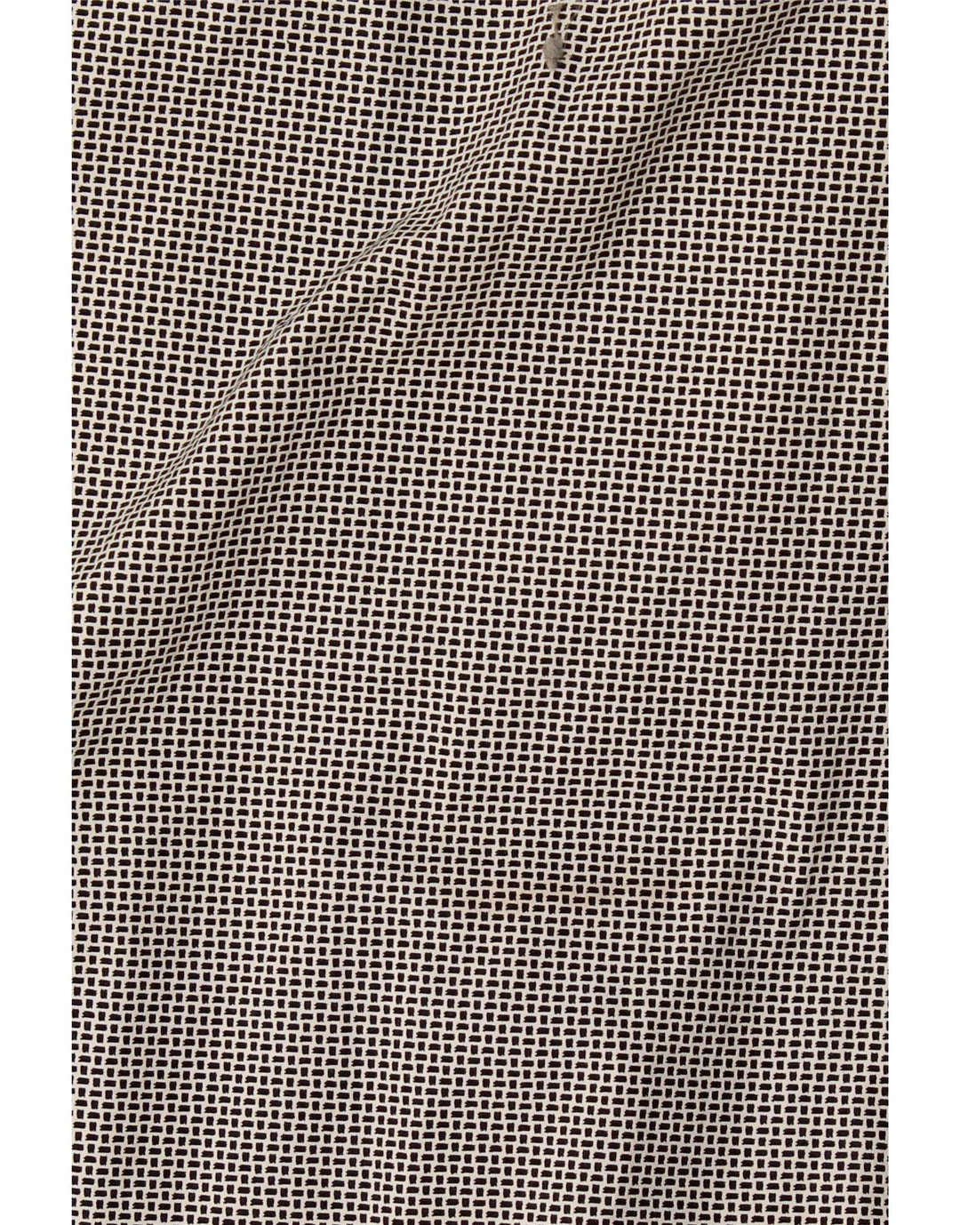 Hugo Boss Herre Regular Fit skjorte Medium Sort Geometrisk Bomuld