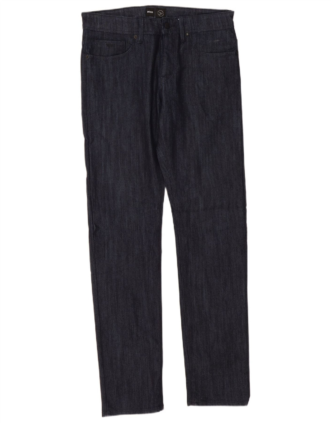 HUGO BOSS Straight Straight herre jeans W32 L32 Marineblå Bomuld