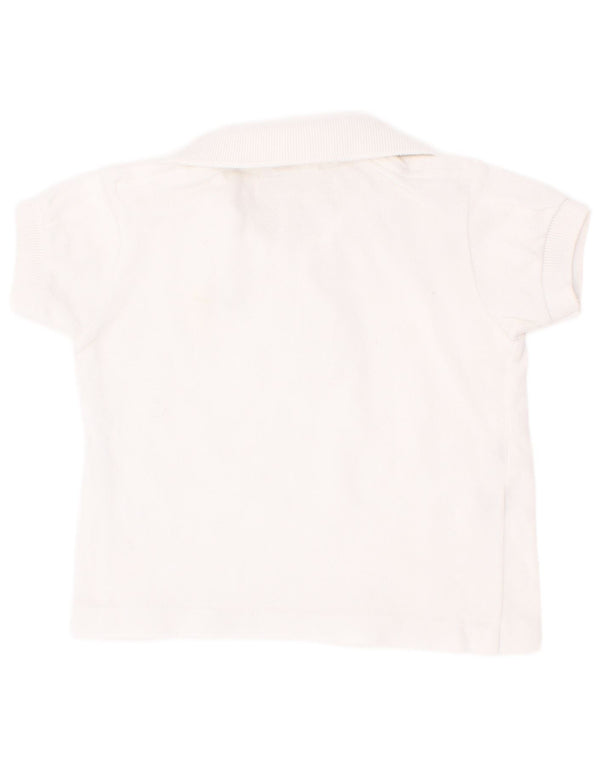 Lacoste Baby Boys Polo Shirt 9-12 Måneder Hvid Bomuld