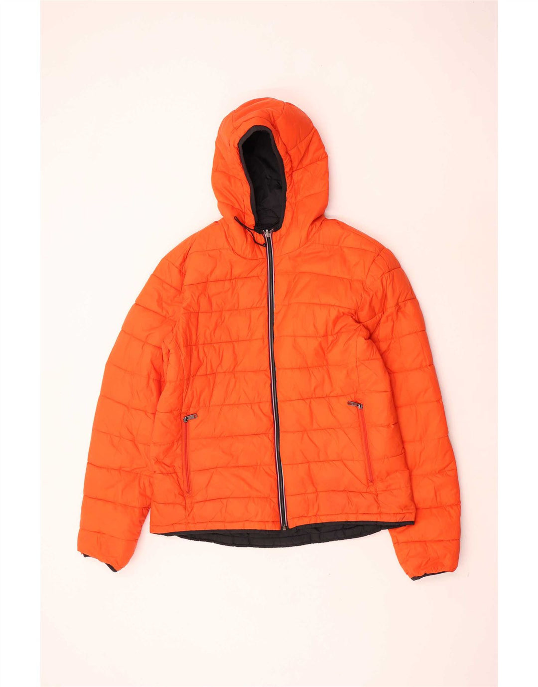 Mistral Herre Hætte Vendbar Windbreaker Jacket UK 42 XL Sort Polyamid
