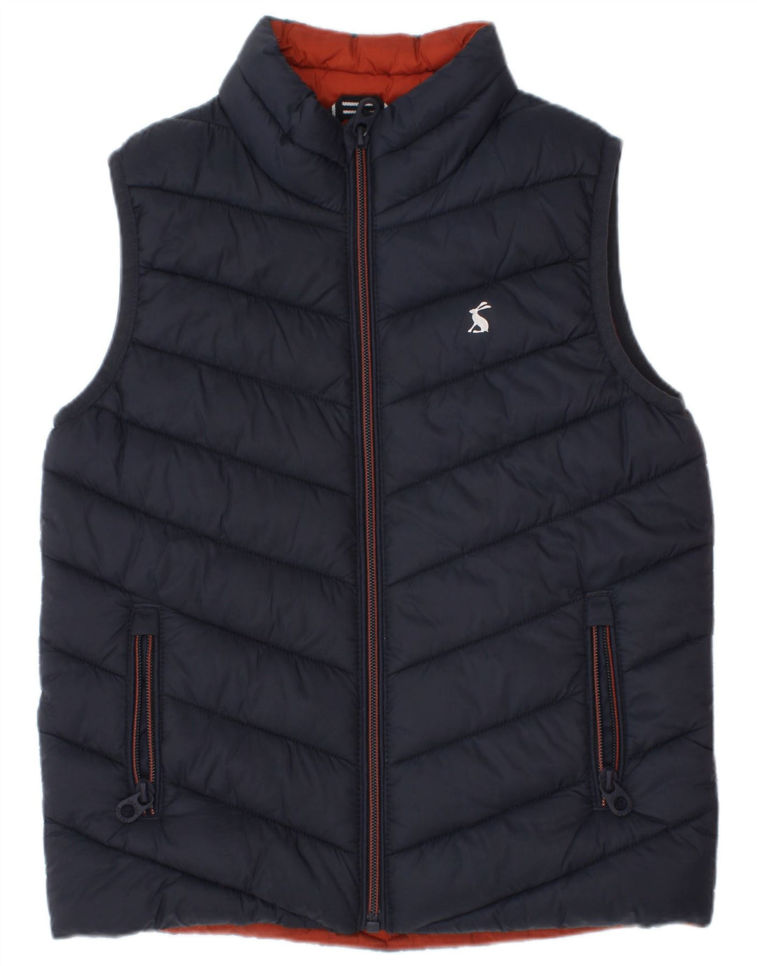 Joules Piger Polstret Gilet 5-6 år Navy Blue Polyamide