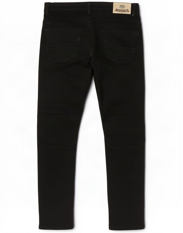 Morris Lige Casual Bukser til mænd IT 48 Medium W34 L31 Sort Bomuld