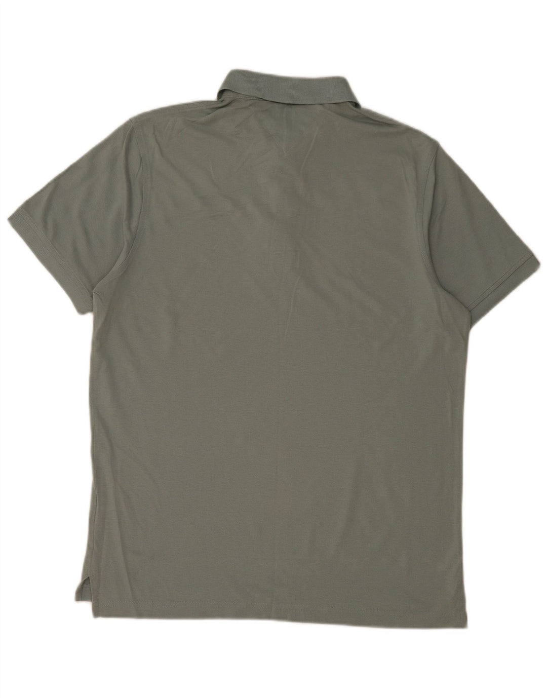 TOMMY HILFIGER Mens Slim Fit Polo Shirt Large Grey