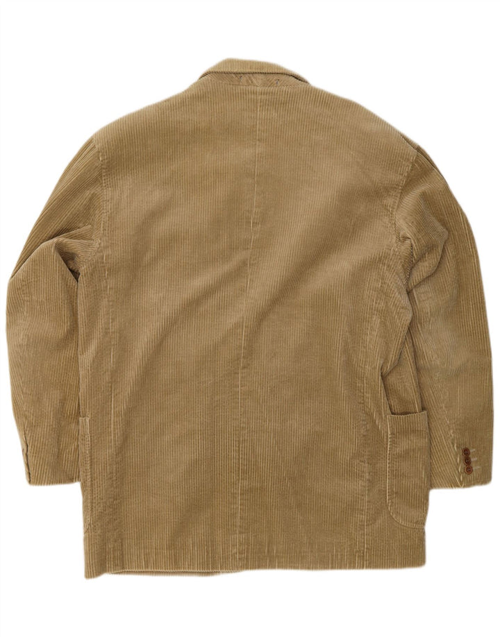 Part Two Herre Corduroy 3-knaps blazerjakke US 42 XL Beige Bomuld