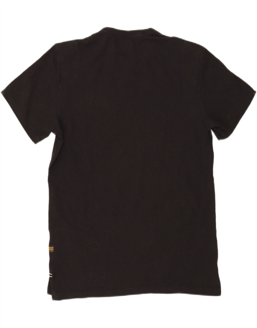G-STAR Herre grafisk T-shirt Top Medium Sort Bomuld