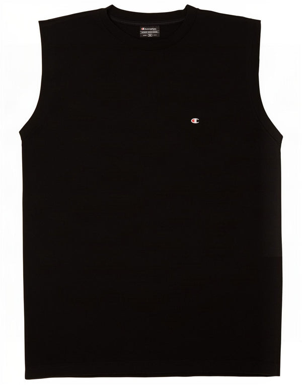 Champion Mens Vest Top XL Black Cotton