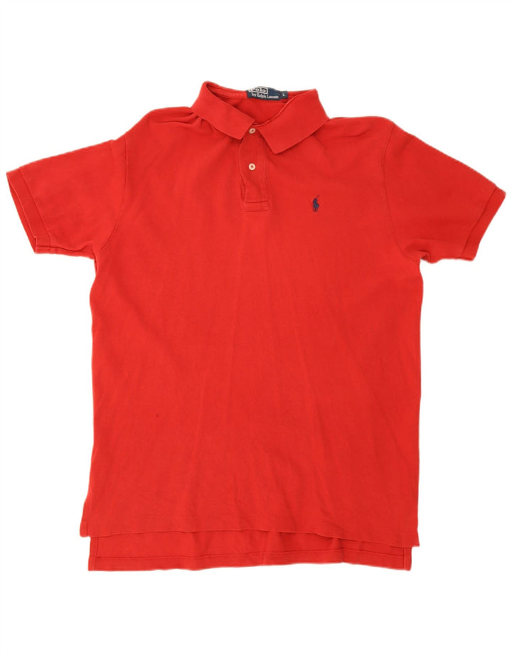 Ralph Lauren herre poloskjorte stor rød bomuld
