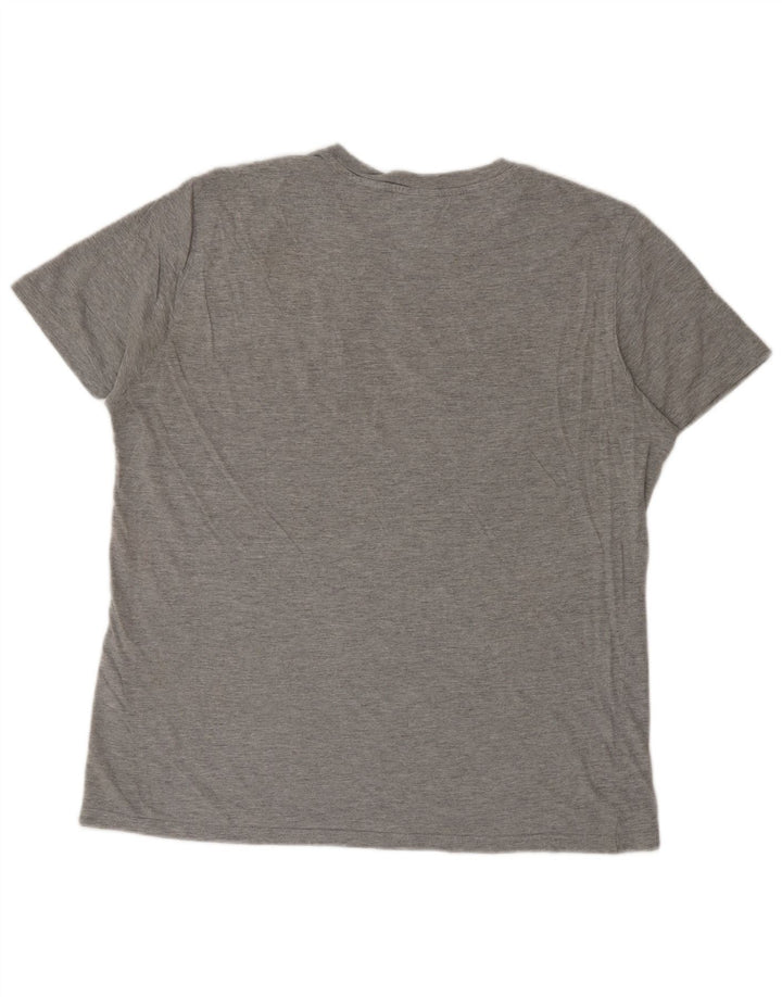 CHAMPION Herre T-Shirt Top Medium Grå Bomuld