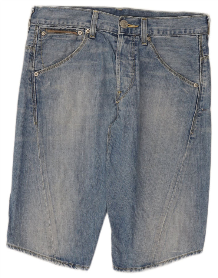 Levi's herreudviklede denimshorts XS W30 blå bomuld