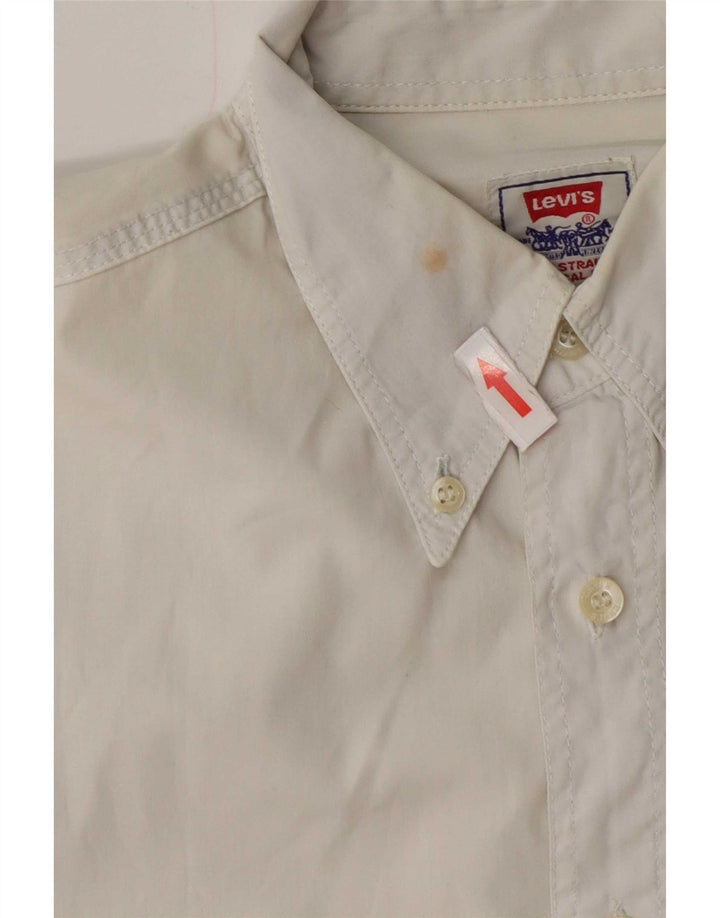 Levi's herreskjorte lille hvid