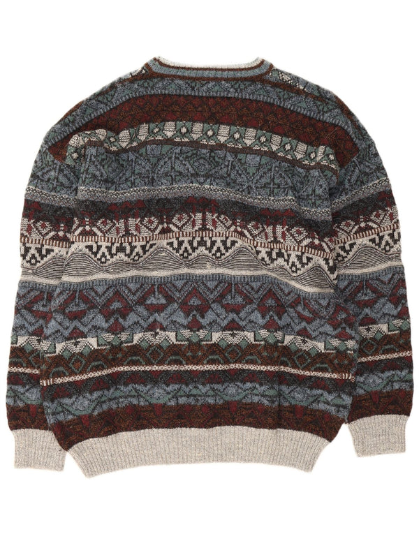 College By Marcazzani Herre Crew Neck Jumper Sweater IT 52 Large Multicolour