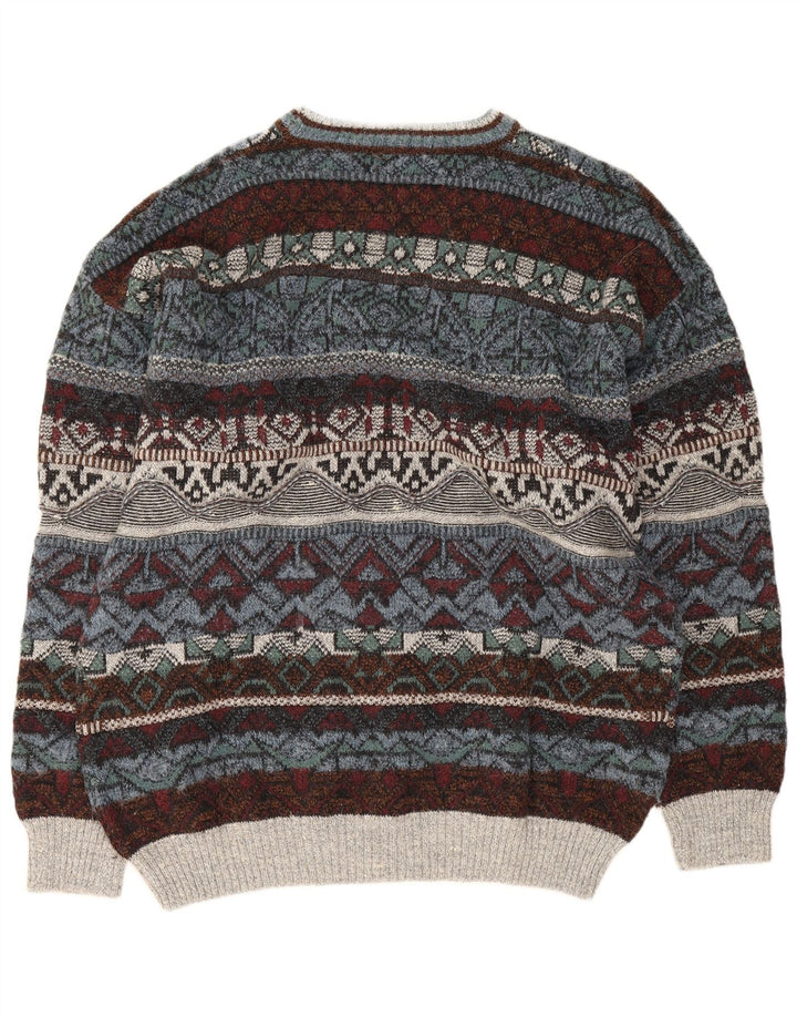 College By Marcazzani Herre Crew Neck Jumper Sweater IT 52 Large Multicolour