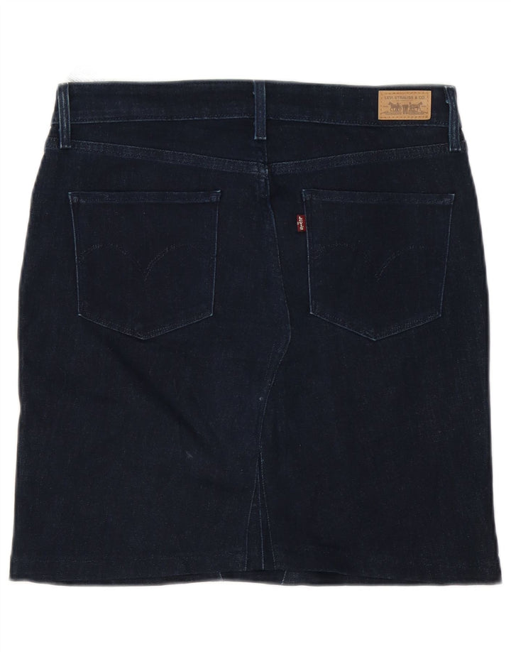 Levi's denimnederdel til kvinder W30 Medium marineblå bomuld