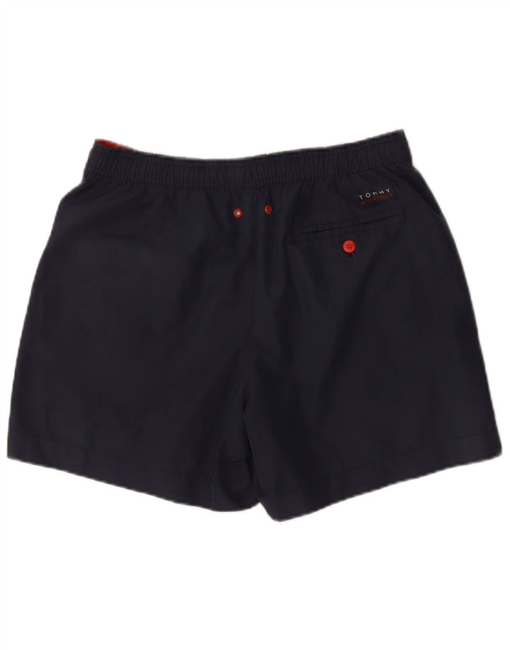 Tommy Hilfiger Herre grafiske svømmeshorts Medium Navyblå polyester