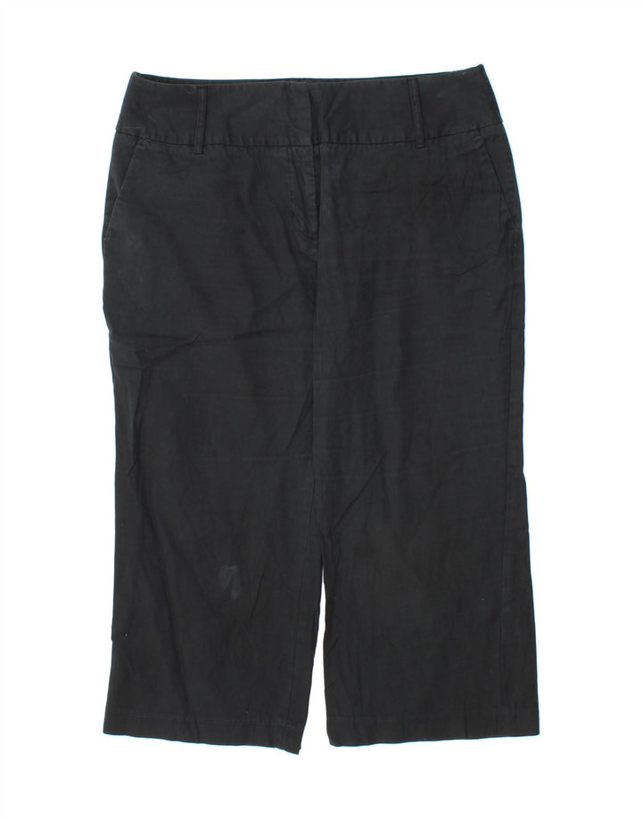 MOSSIMO Womens Stretch Straight Capri Trousers US 16 2XL W34 L22 Black Vintage Mossimo and Second-Hand Mossimo from Messina Hembry 