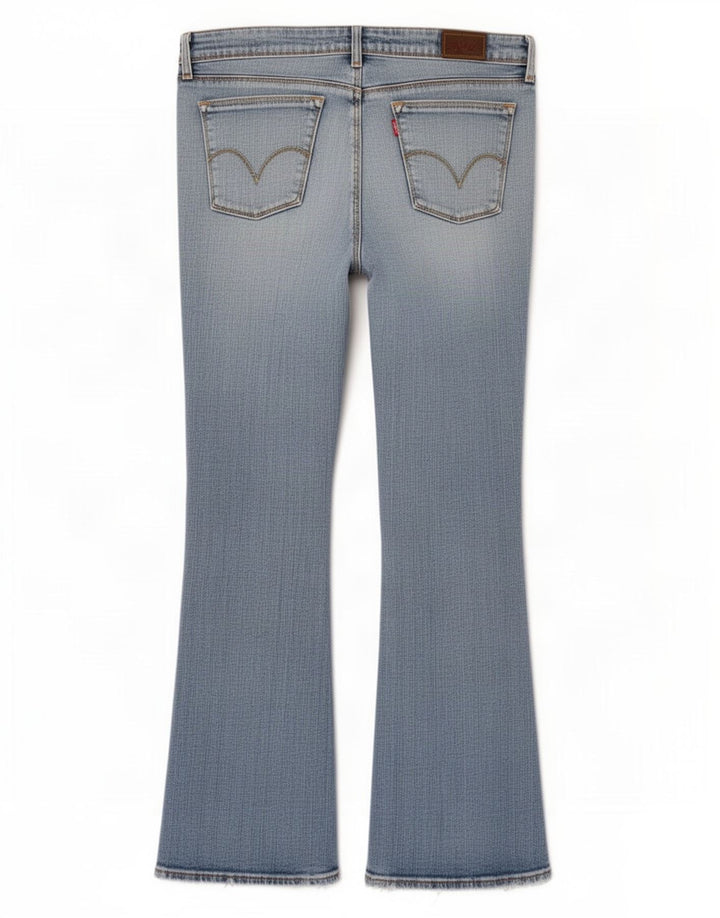 Levi's Dame 572 Bootcut Jeans W34 L32 Blå Bomuld