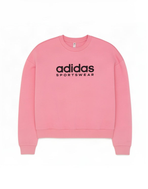 Adidas Womens Graphic Regular Fit Sweatshirt Jumper UK 12/14 Medium Pink