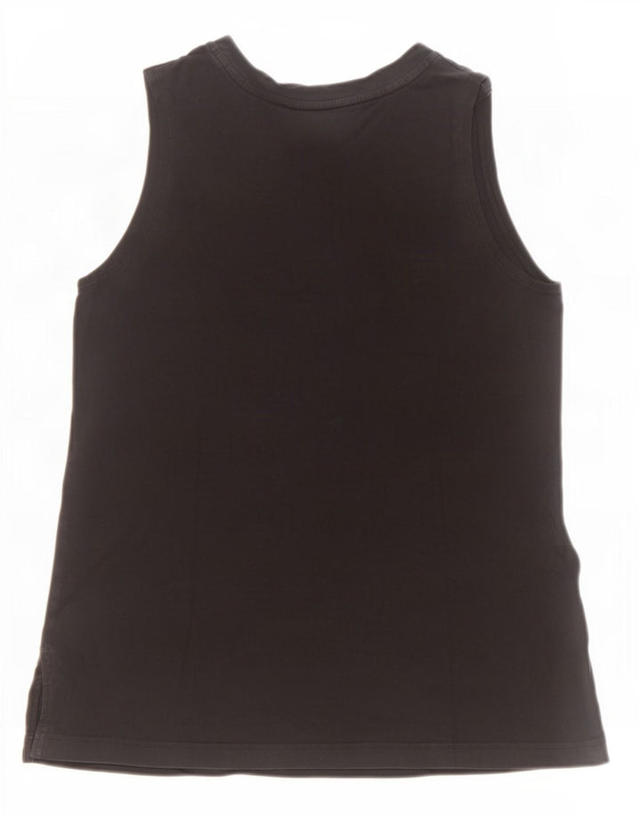 Nike Herre grafisk vest Top Medium Sort Colourblock Bomuld