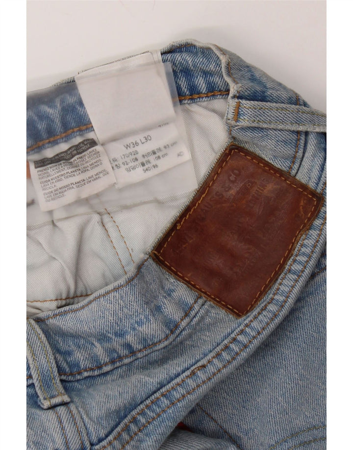 Levi's Herre 511 Slim Jeans W36 L30 Blå Bomuld