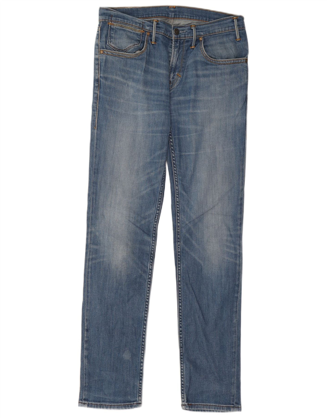 Levi's Slim Jeans til mænd W32 L34 blå bomuld