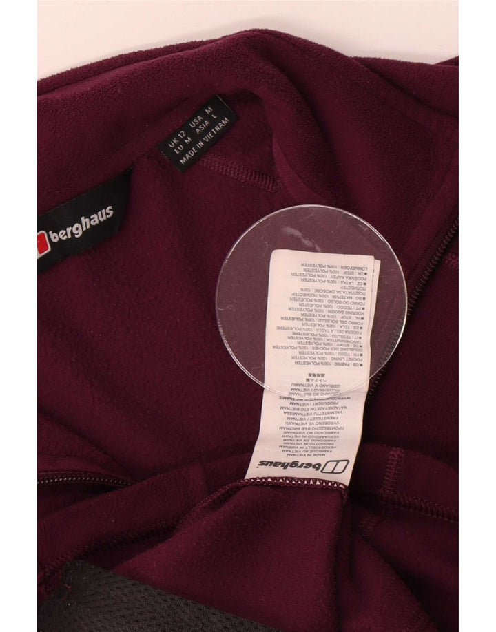 Berghaus Fleecejakke til kvinder UK 12 Medium Burgundy Polyester