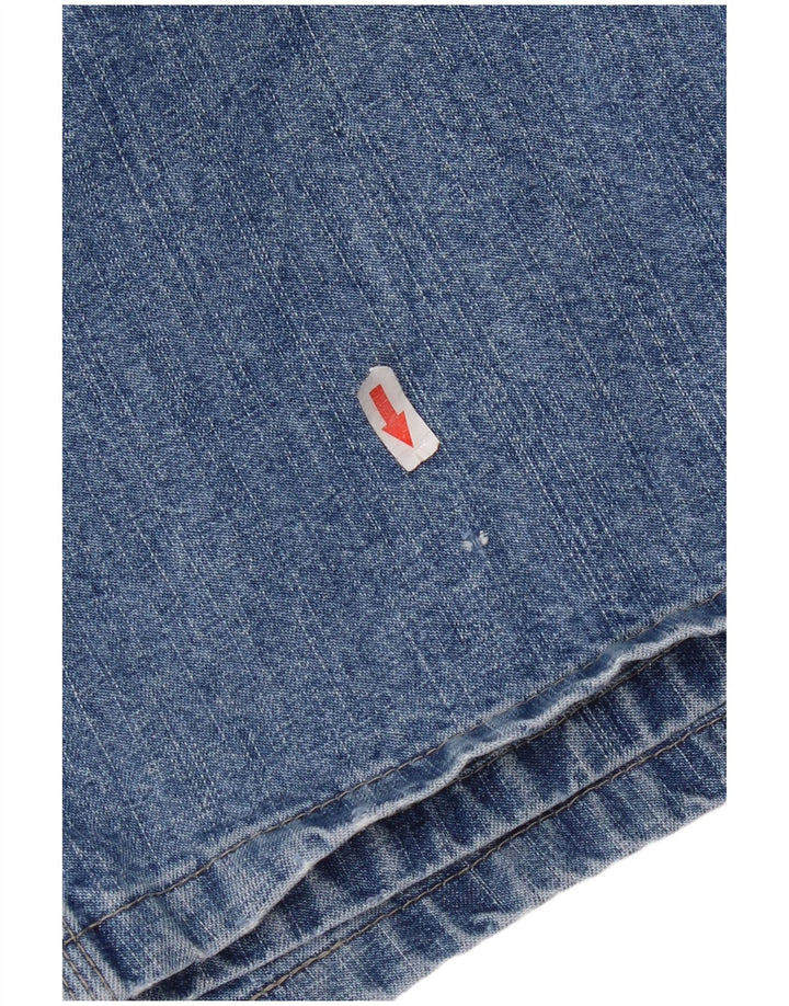 Wrangler Herre Carpenter Denim Shorts W38 XL Blå Bomuld