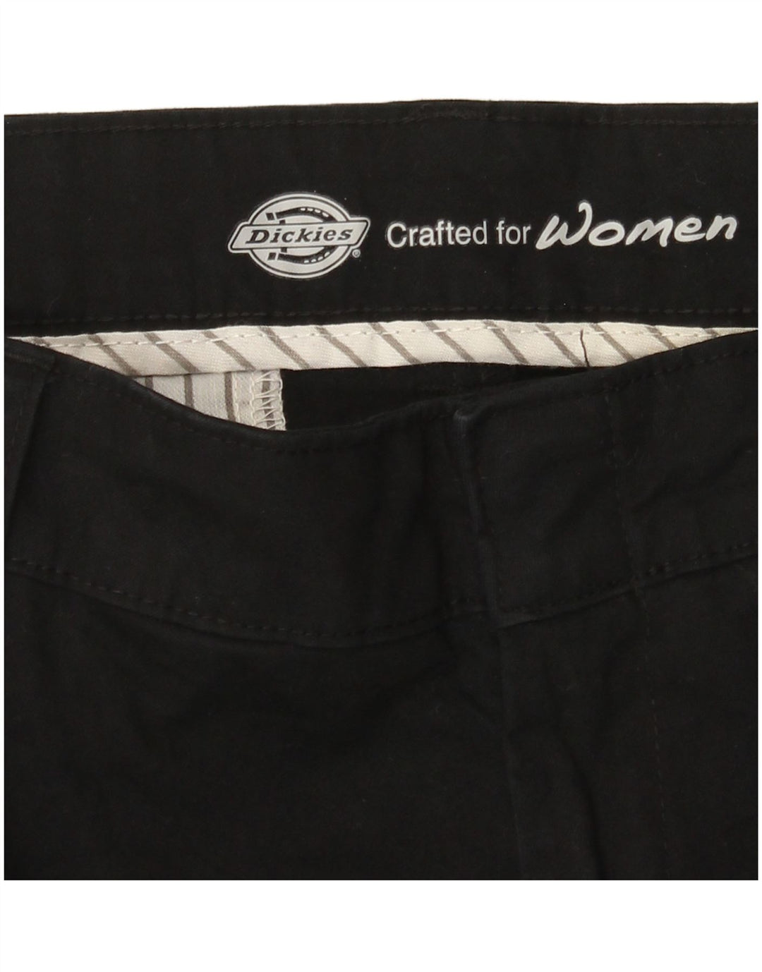 Dickies Dame Bootcut Chino Bukser W30 L32 Sort