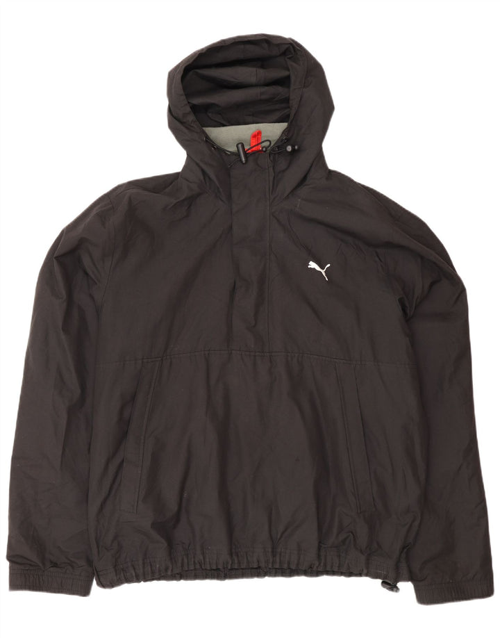 Puma Herre Hættetrøje Windbreaker Jacket UK 42 XL Sort