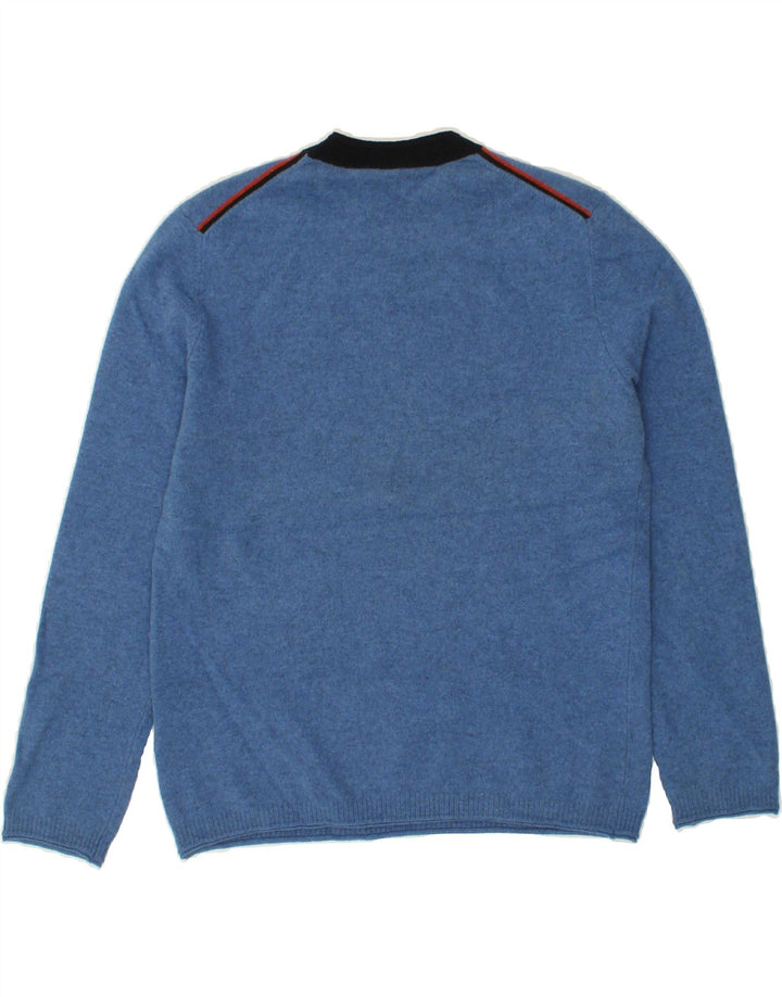 HUGO BOSS Womens Crew Neck Jumper Sweater UK 16 Large Blue Vintage Hugo Boss and Second-Hand Hugo Boss from Messina Hembry 