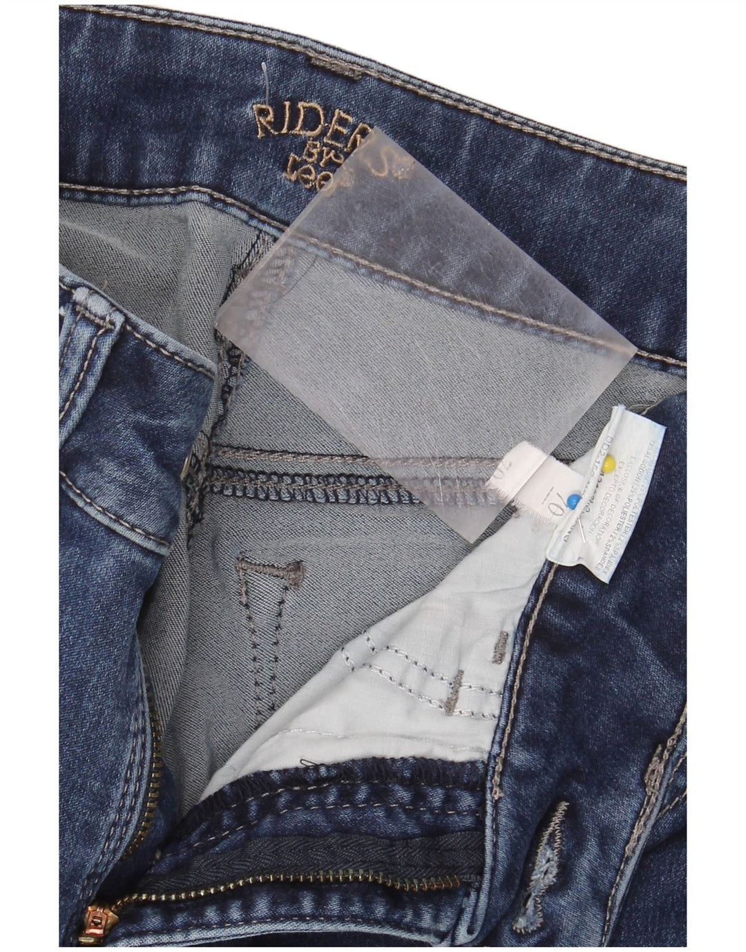 LEE Womens Riders Tapered Capri Jeans W30 L18  Blue Cotton
