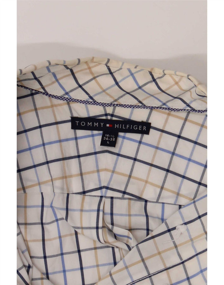Tommy Hilfiger Herreskjorte str. 16 1/2 Stor flerfarvet tern