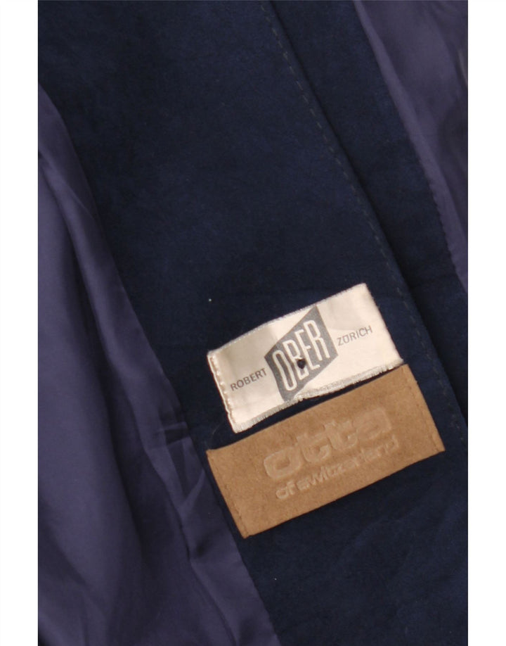 Ober Dame Overfrakke UK 14 Medium Navy Blue