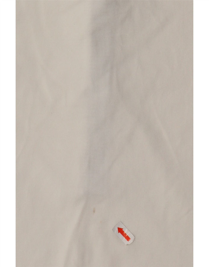 Chervo Dame Polo Shirt IT 42 Medium Hvid Polyamid